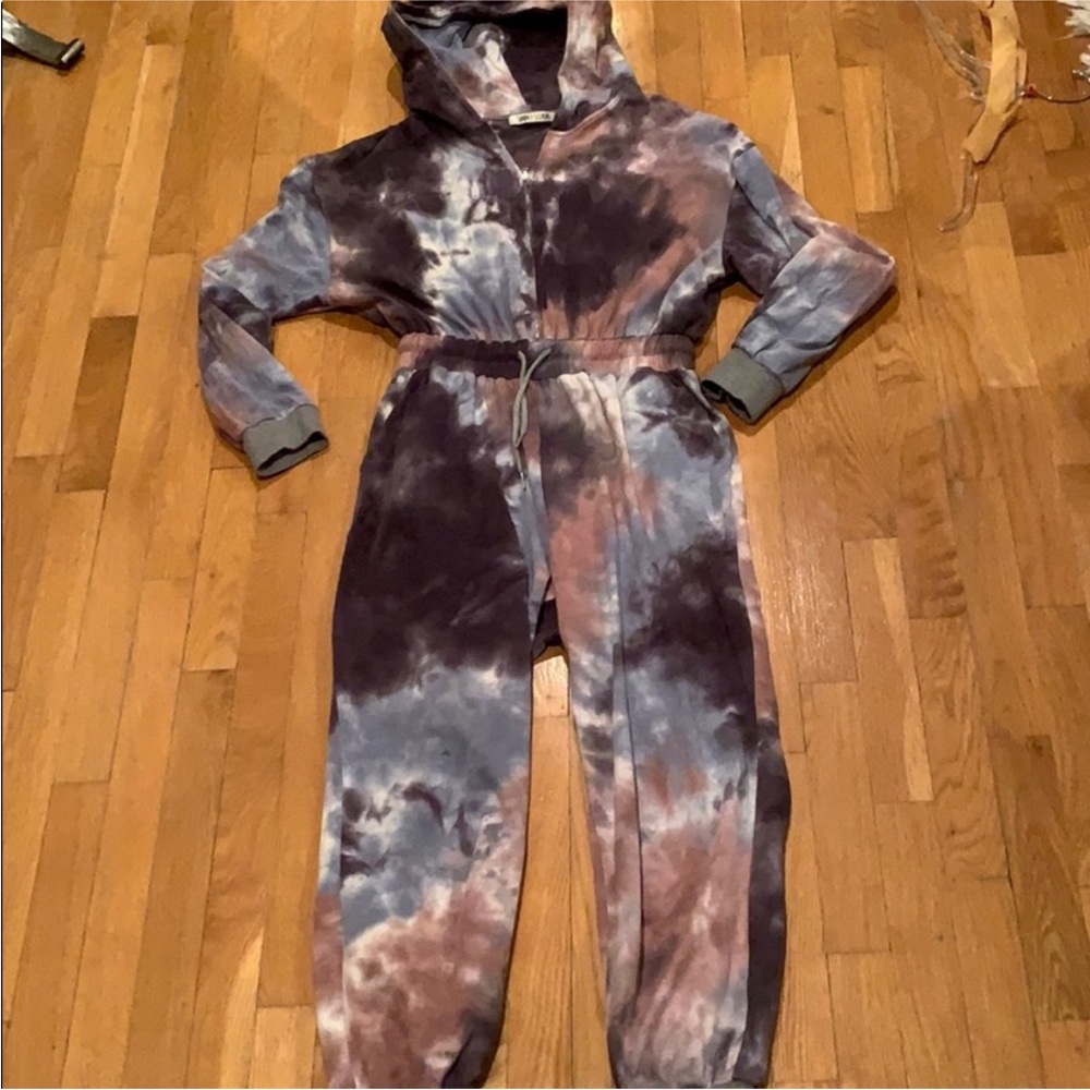 Sunday Stevens Comfy Tie Dye Jumpsuit